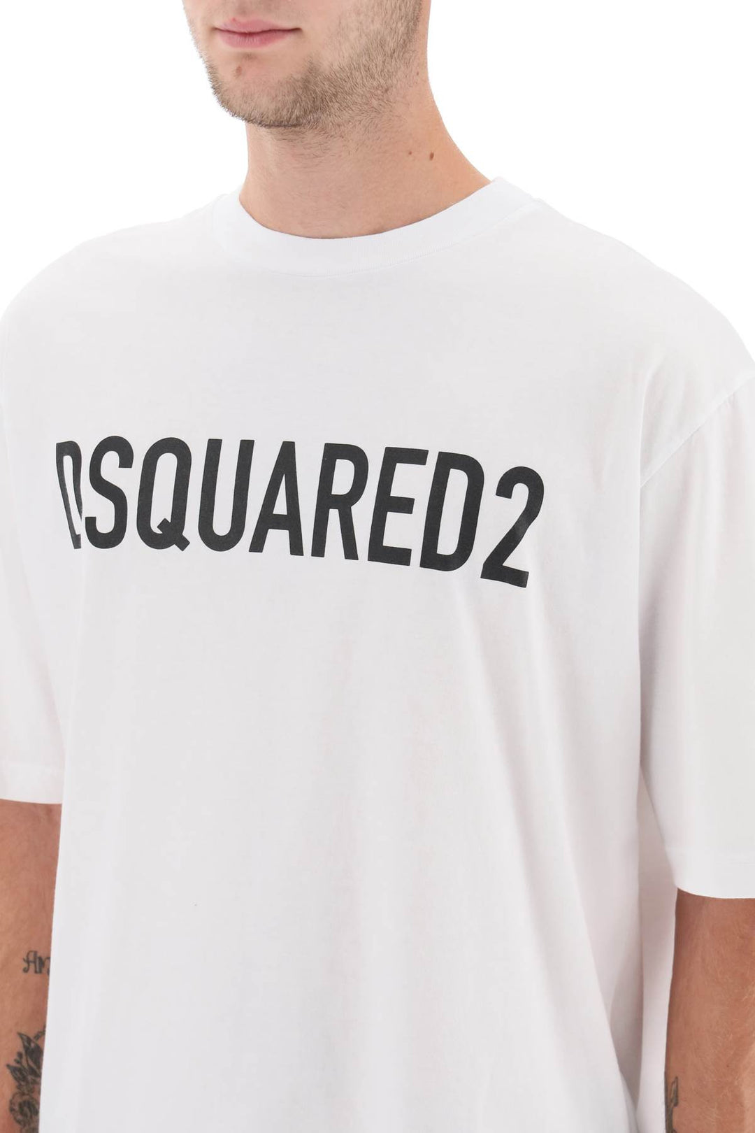 Logo Print T Shirt - Dsquared2 - Men