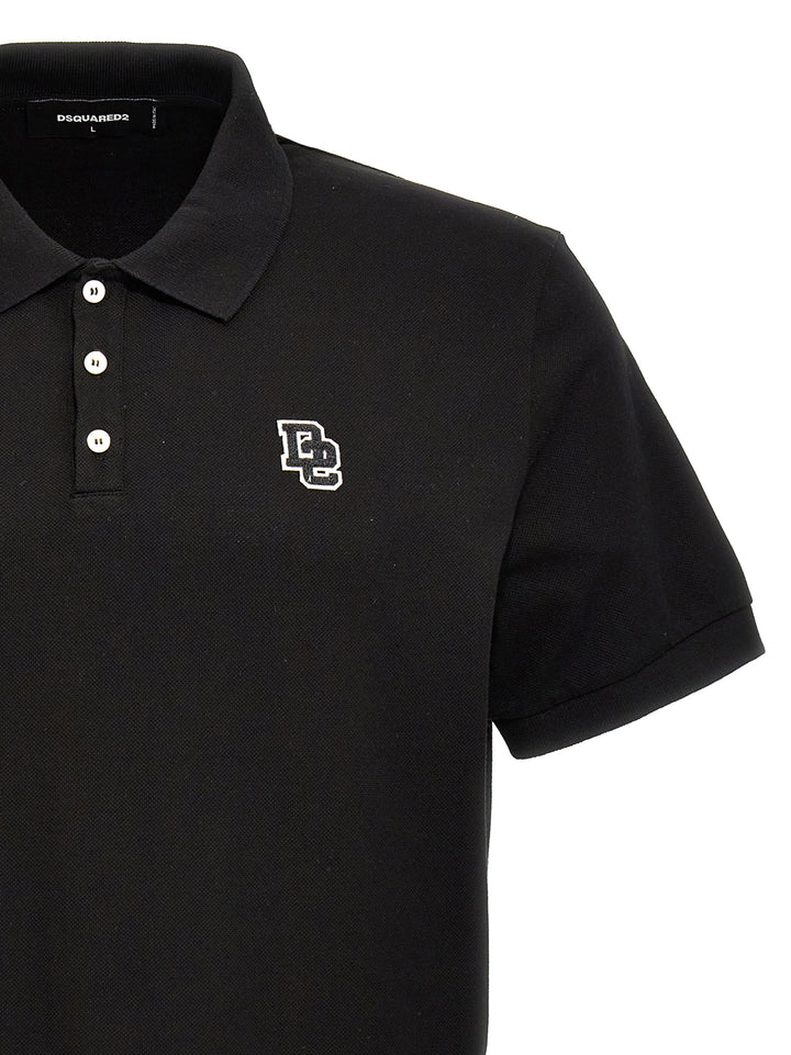 Tennis Fit Polo Black