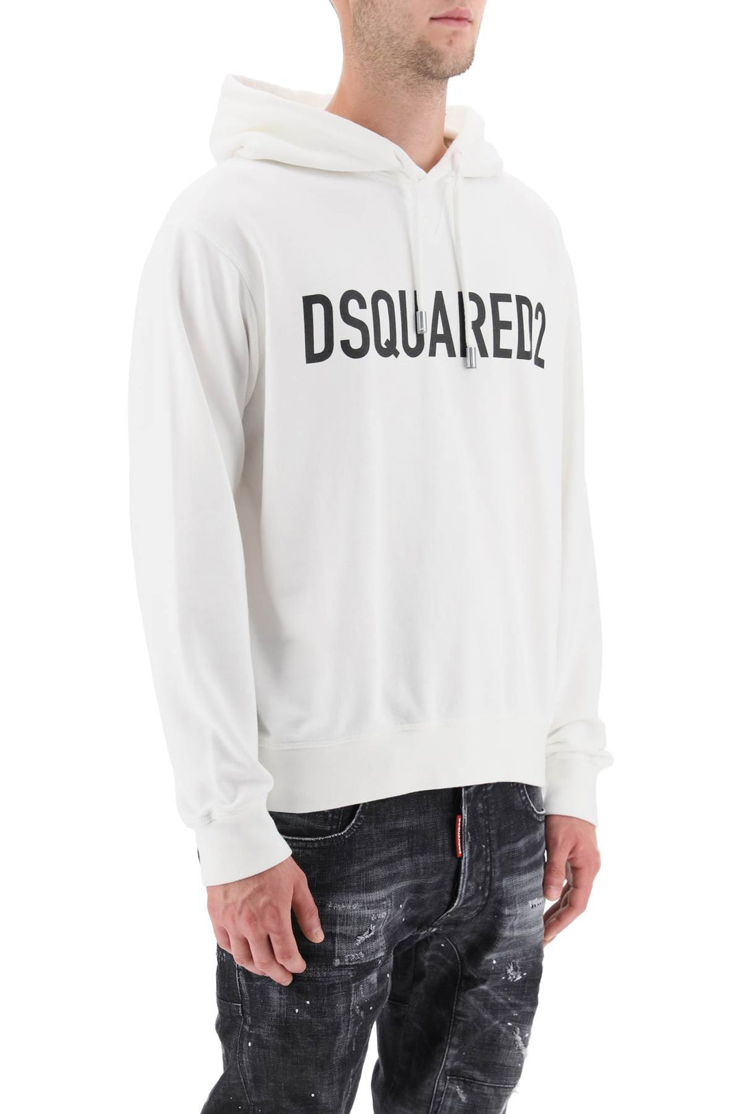 Logo Print Hoodie - Dsquared2 - Men