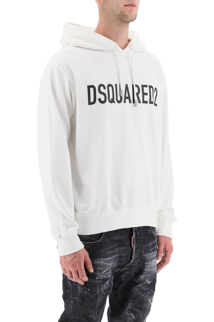 Logo Print Hoodie - Dsquared2 - Men