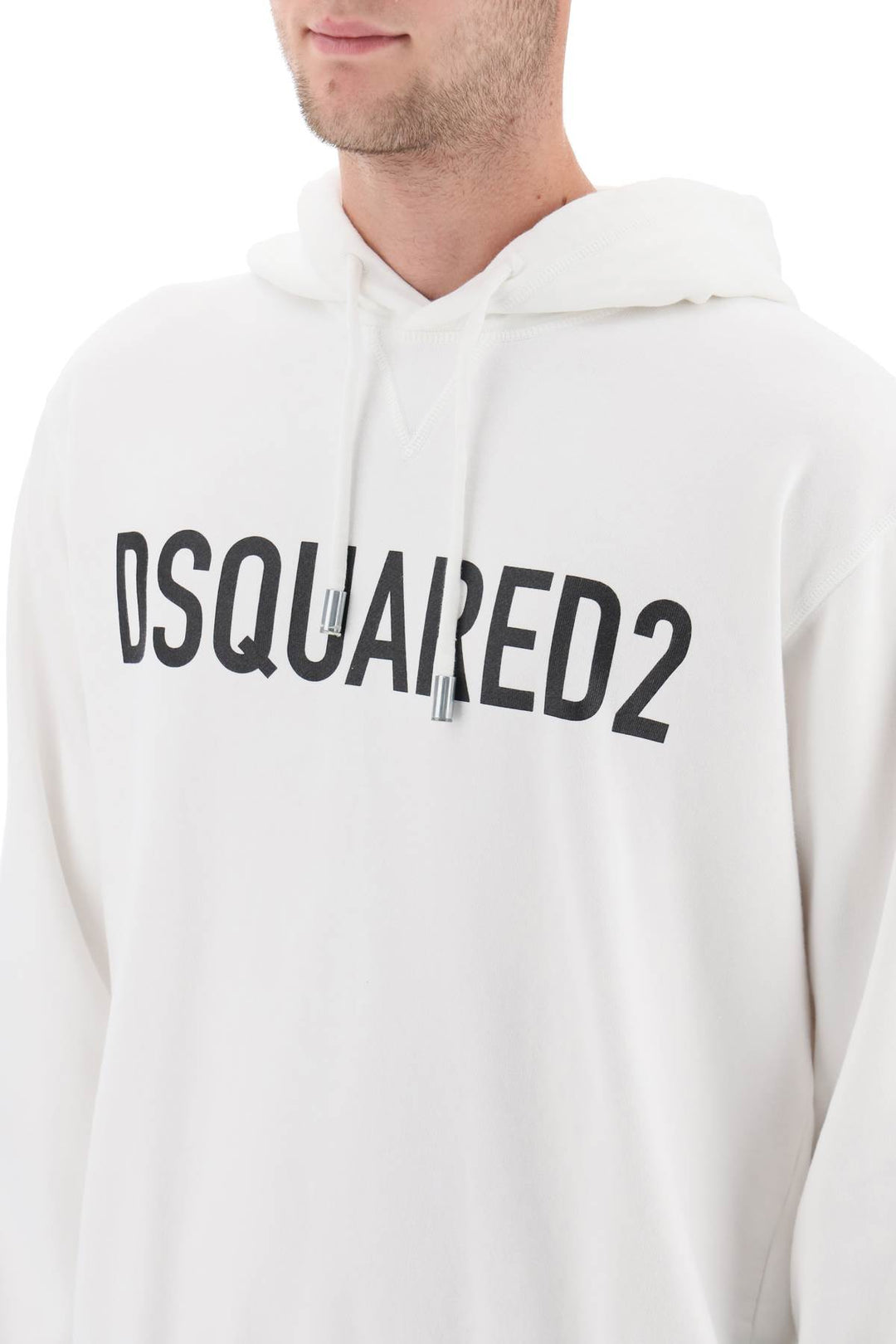 Logo Print Hoodie - Dsquared2 - Men