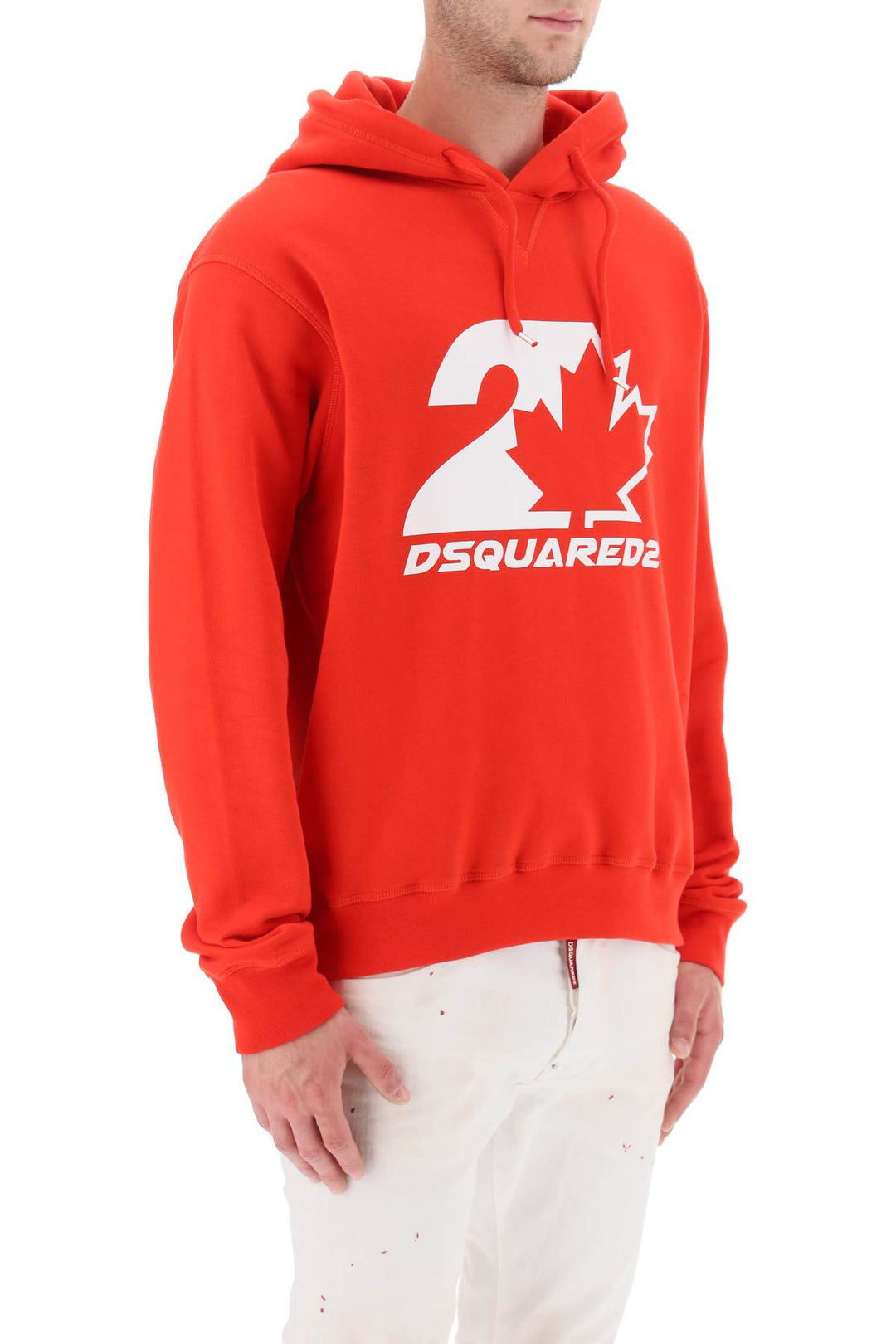 Printed Hoodie - Dsquared2 - Men