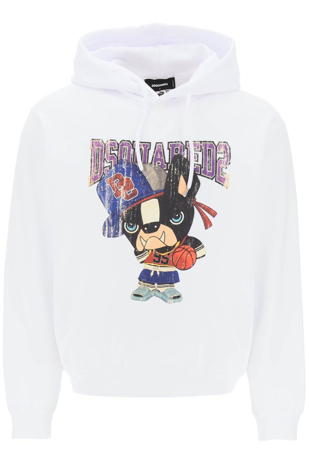 Cool Fit Printed Hoodie - Dsquared2 - Men