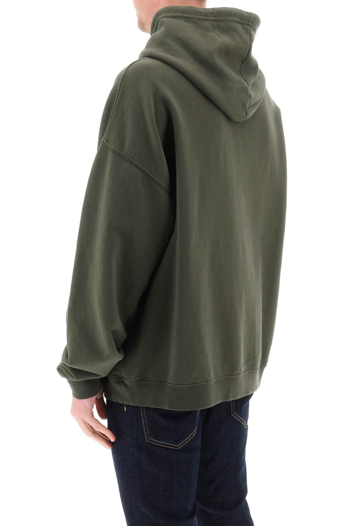 Hoodie With Logo Print - Dsquared2 - Men