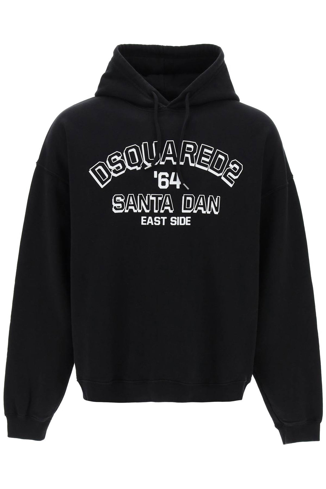 Hoodie With Logo Print - Dsquared2 - Men