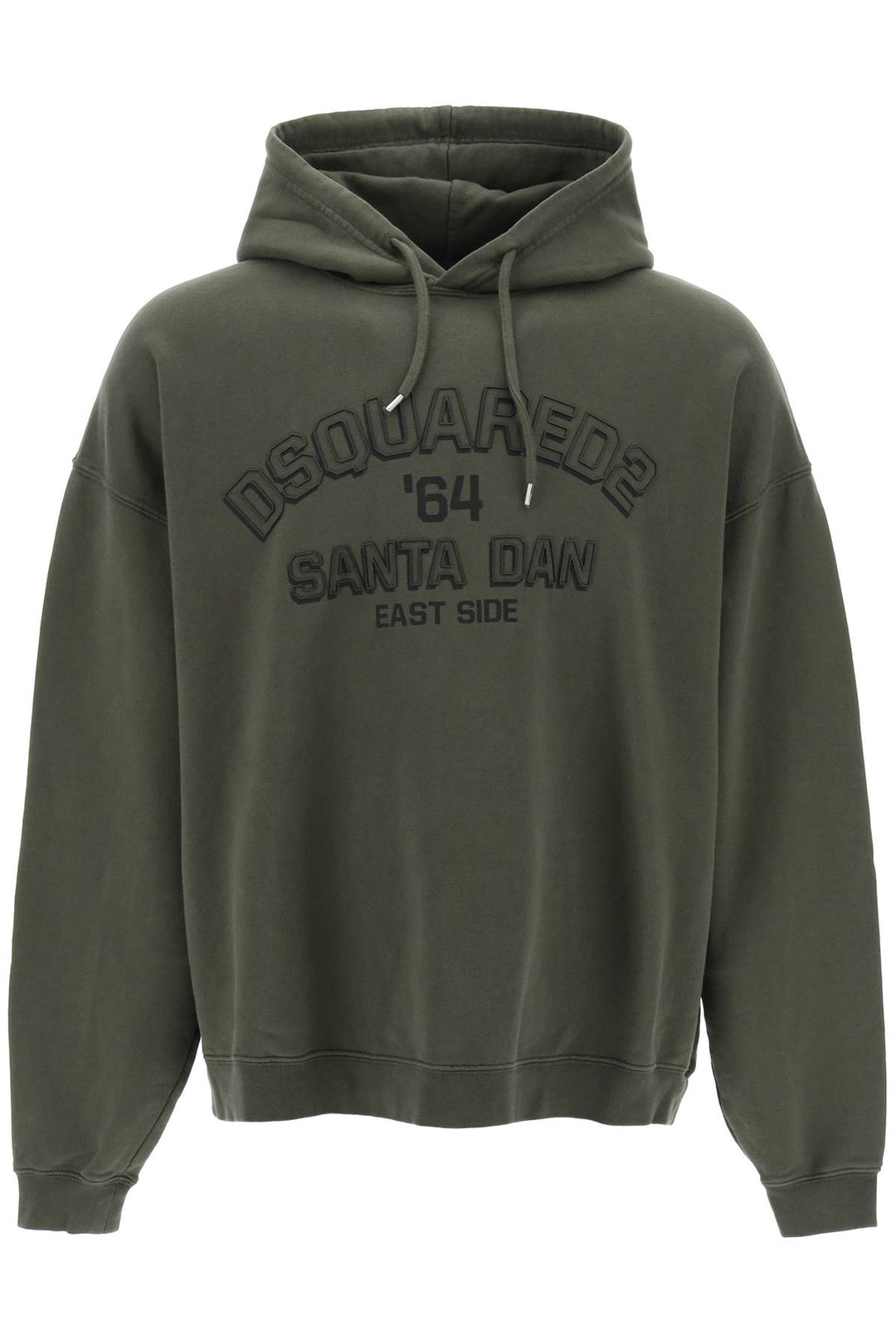 Hoodie With Logo Print - Dsquared2 - Men