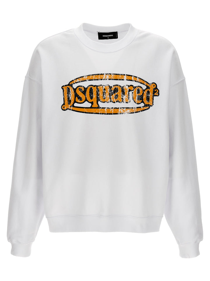 Logo Sweatshirt White