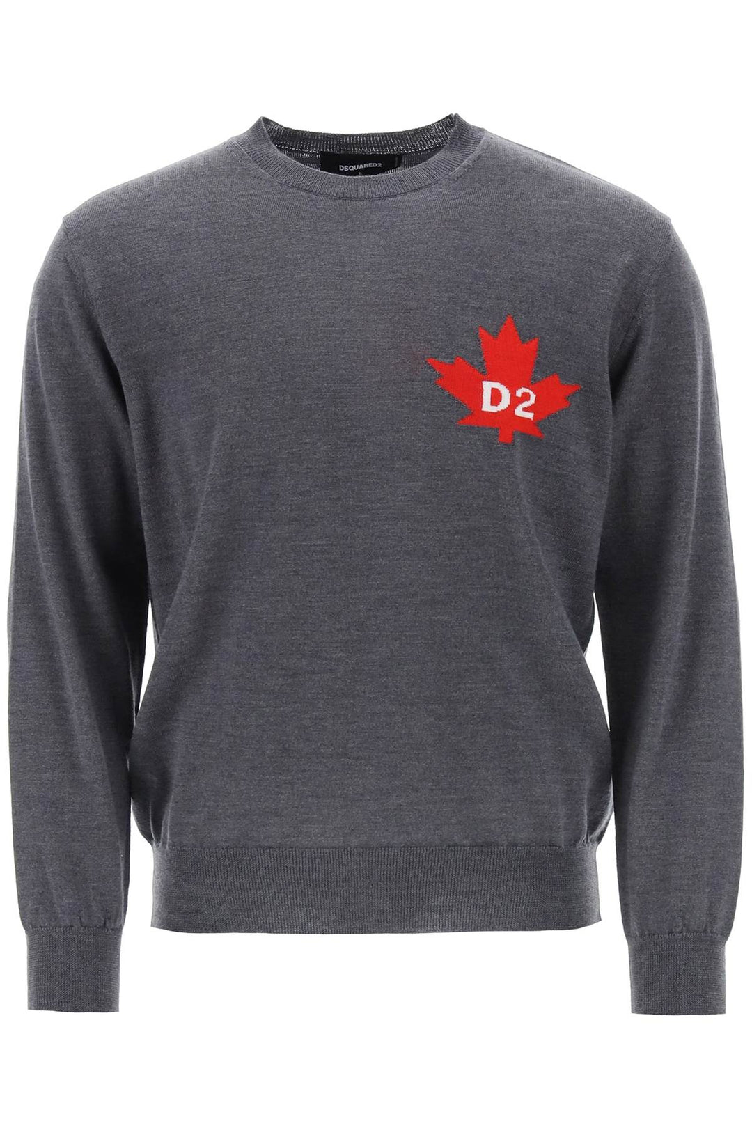 D2 Leaf Wool Sweater - Dsquared2 - Men