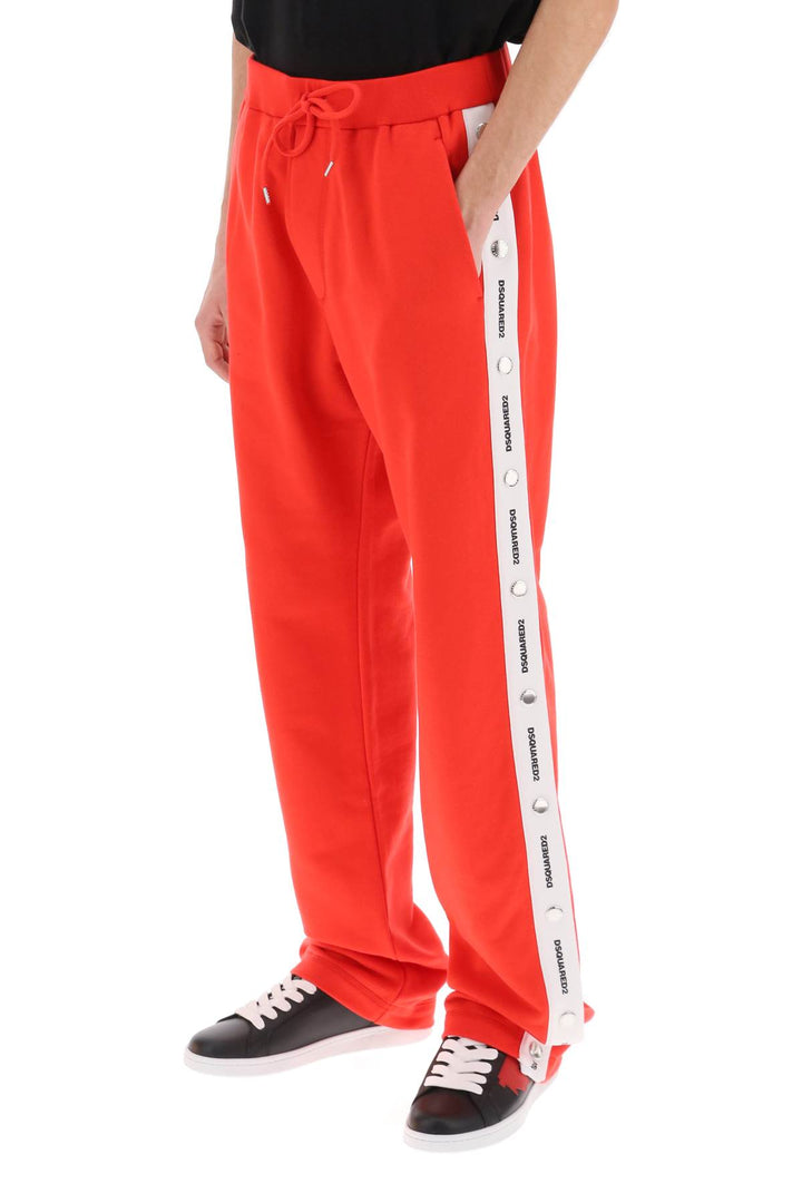 Burbs Joggers With Logo Bands - Dsquared2 - Men