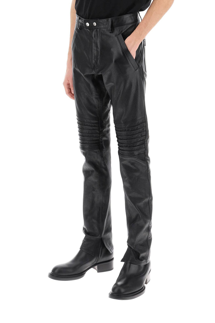 Rider Leather Pants - Dsquared2 - Men