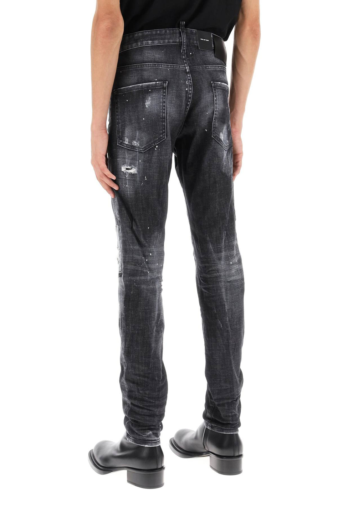 Black Ripped Wash Cool Guy Jeans - Dsquared2 - Men