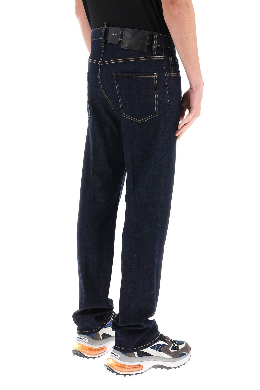 642 Jeans In Dark Rinse Wash - Dsquared2 - Men