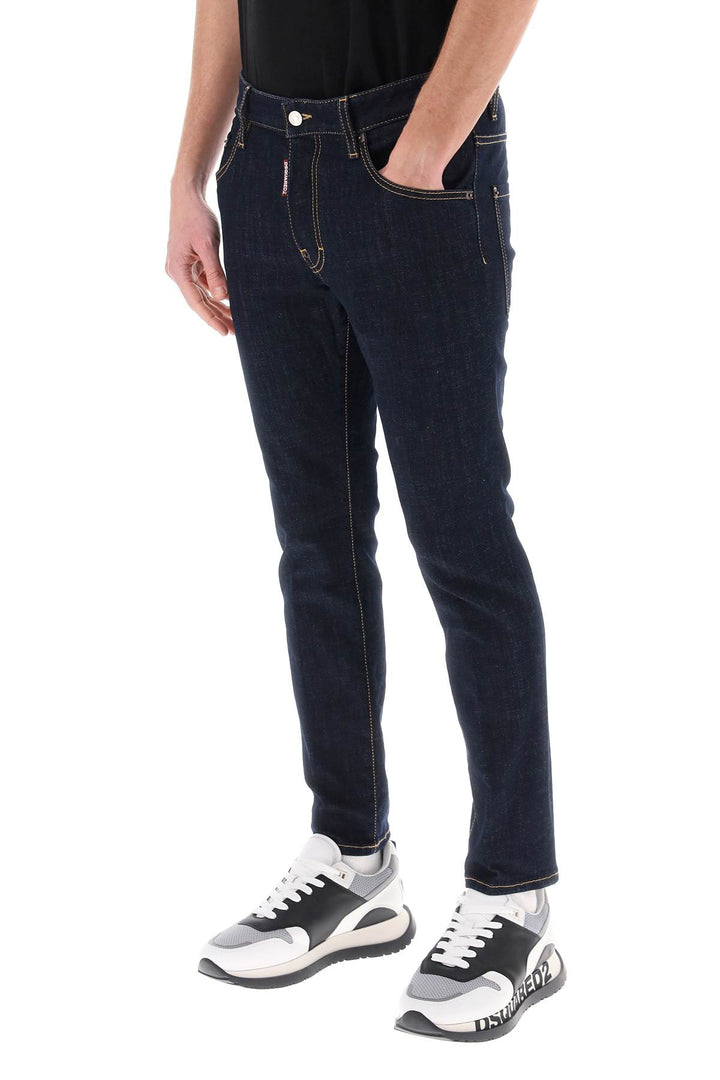 Skater Jeans In Dark Rinse Wash - Dsquared2 - Men