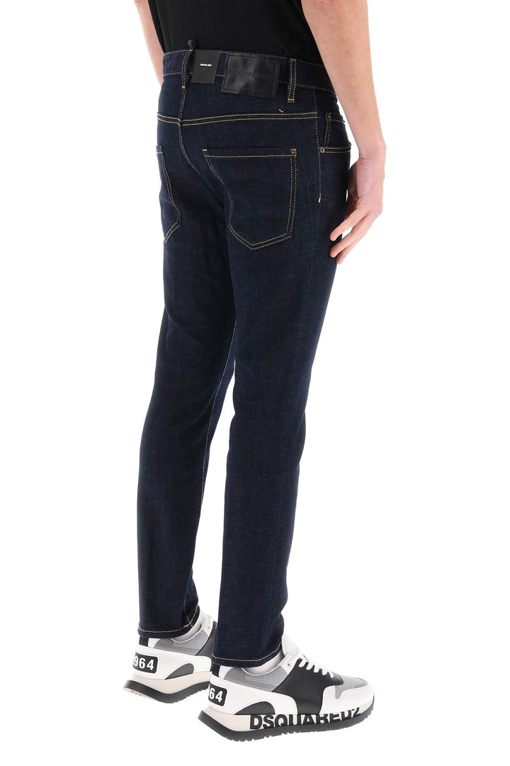 Skater Jeans In Dark Rinse Wash - Dsquared2 - Men