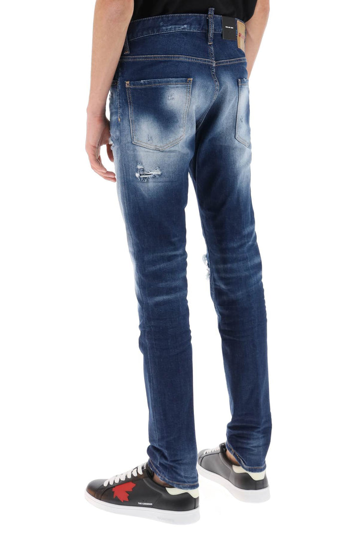 Cool Guy Jeans In Medium Worn Out Booty Wash - Dsquared2 - Men