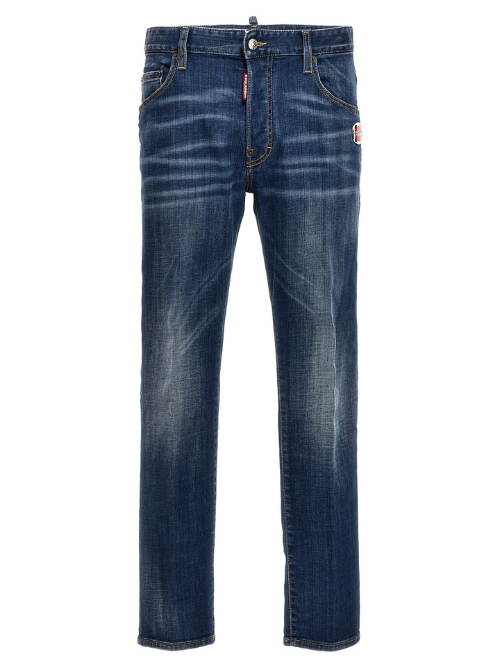 Dsquared2 Skater Jeans - Blue | 74ae47f6e5f67f434bc72416cad7c8321028f63a