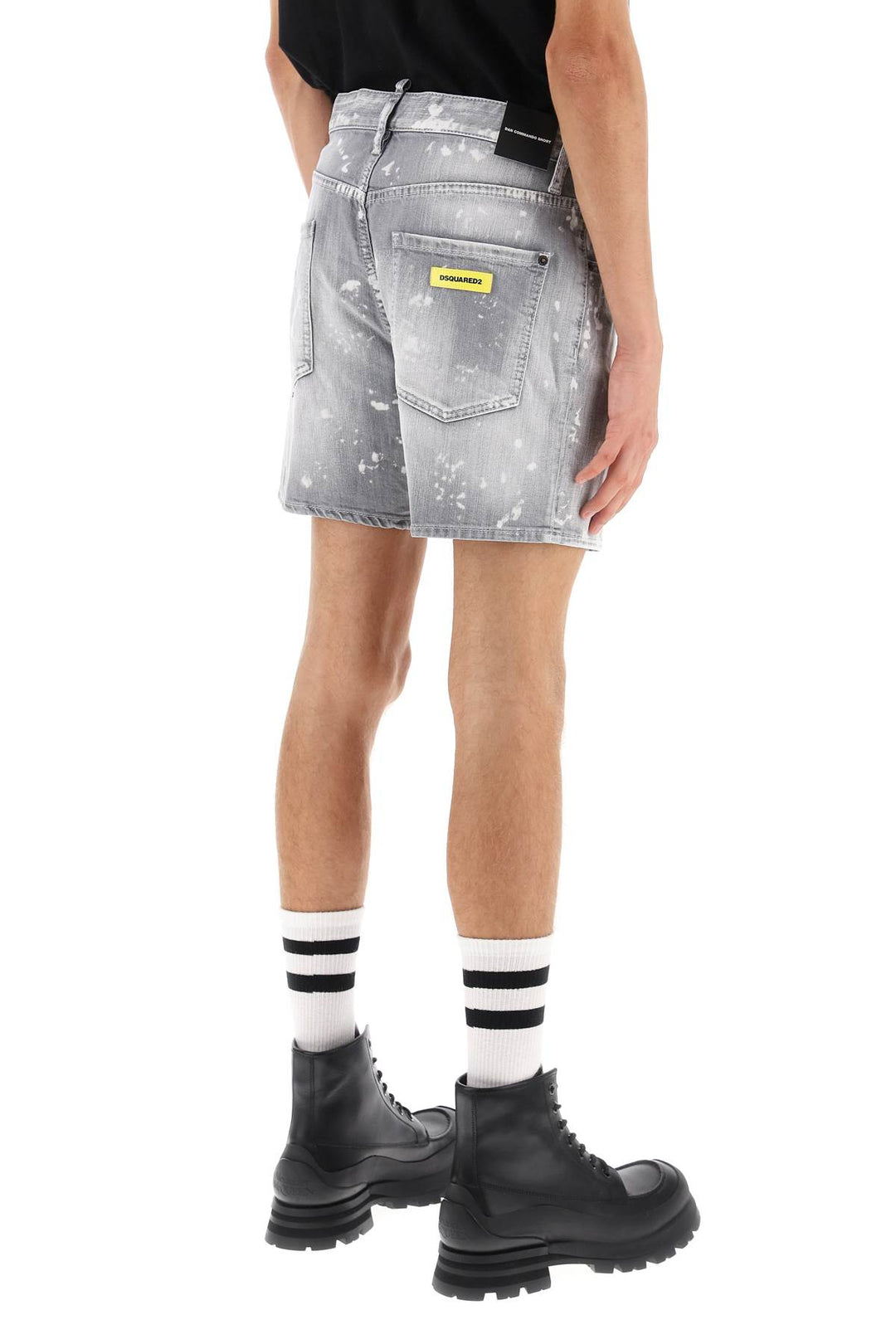 Dan Commando Denim Shorts - Dsquared2 - Men