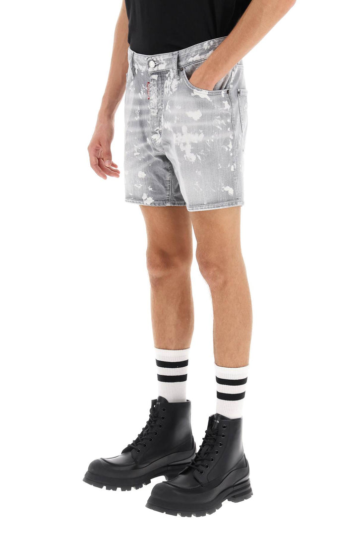 Dan Commando Denim Shorts - Dsquared2 - Men