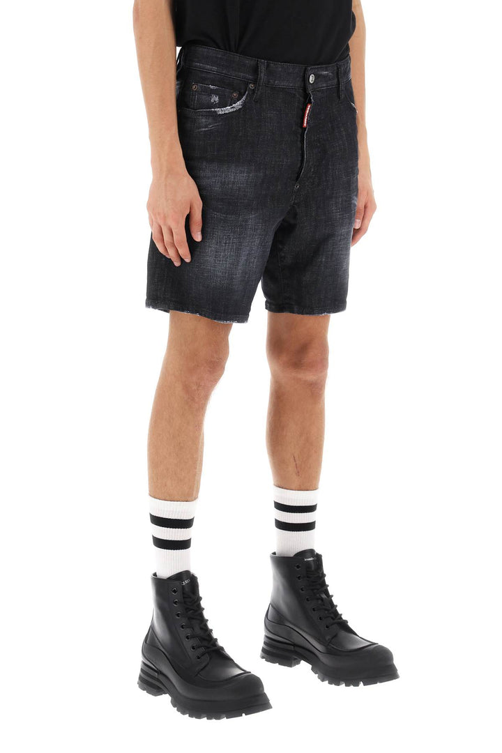 Marine Denim Shorts - Dsquared2 - Men