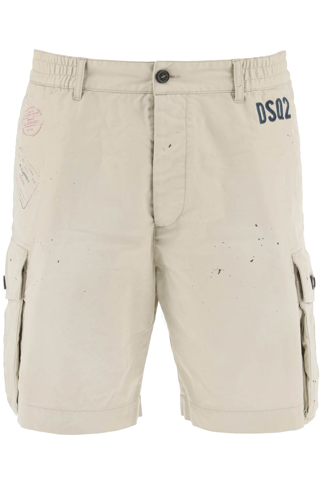 D2 Stamps 64 Cargo Shorts - Dsquared2 - Men