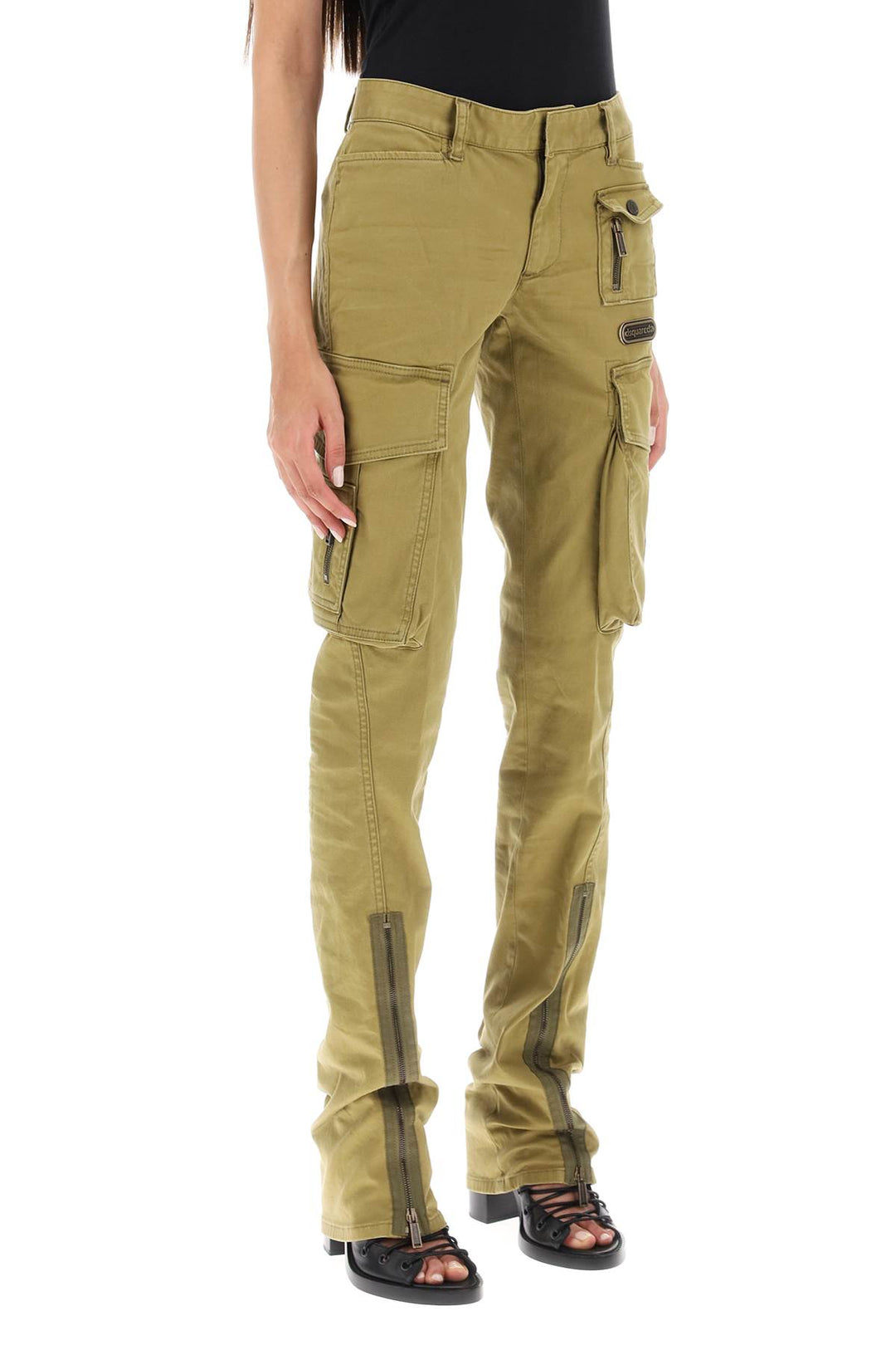 'Flare Sexy Cargo' Pants - Dsquared2 - Women