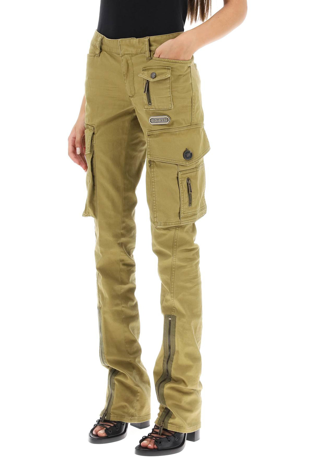 'Flare Sexy Cargo' Pants - Dsquared2 - Women