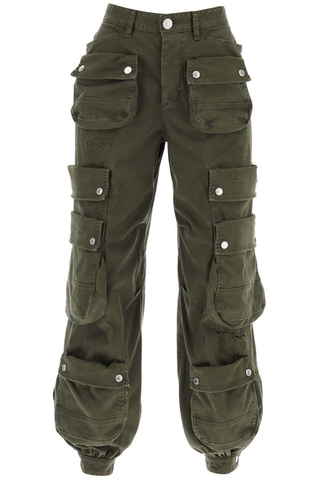 Wide Leg Cargo Pants - Dsquared2 - Women