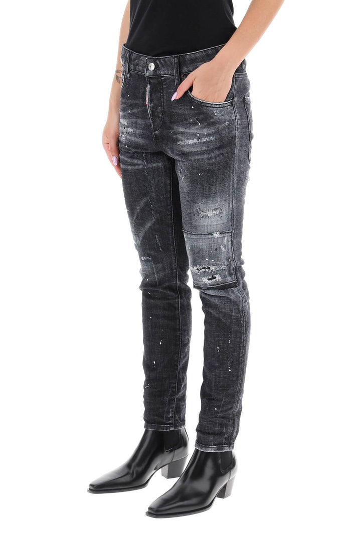 Dark Clean Wash 'Jennifer' Jeans - Dsquared2 - Women