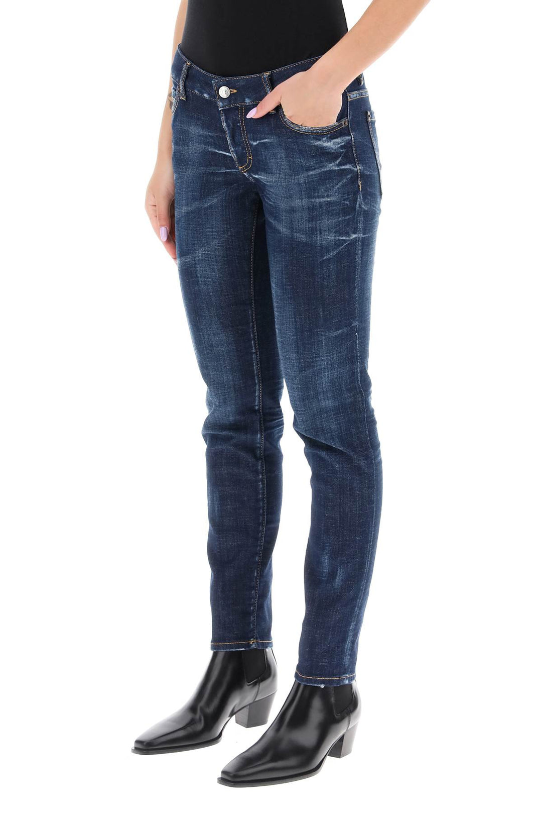 Dark Clean Wash 'Jennifer' Jeans - Dsquared2 - Women