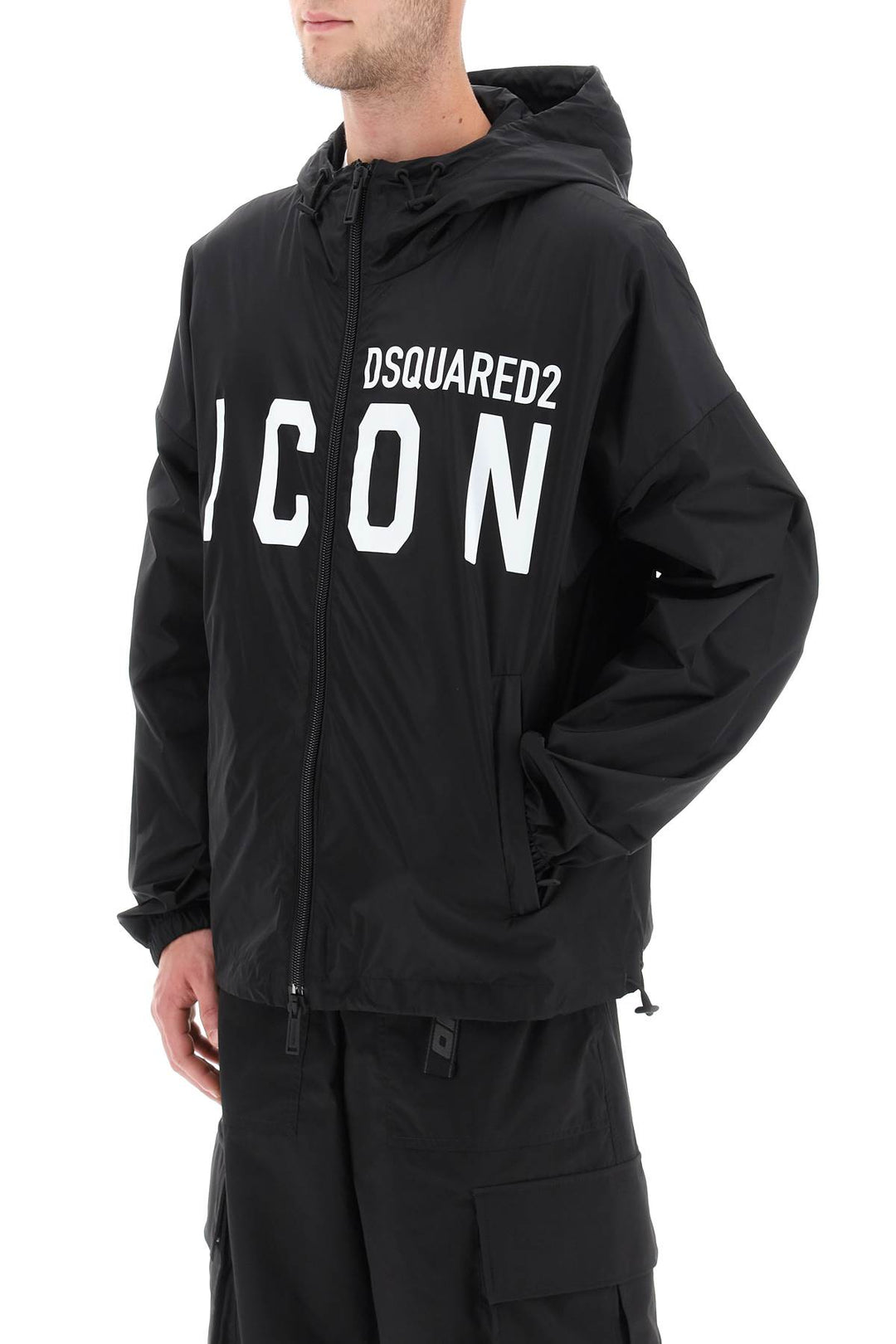 Be Icon Windbreaker Jacket - Dsquared2 - Men