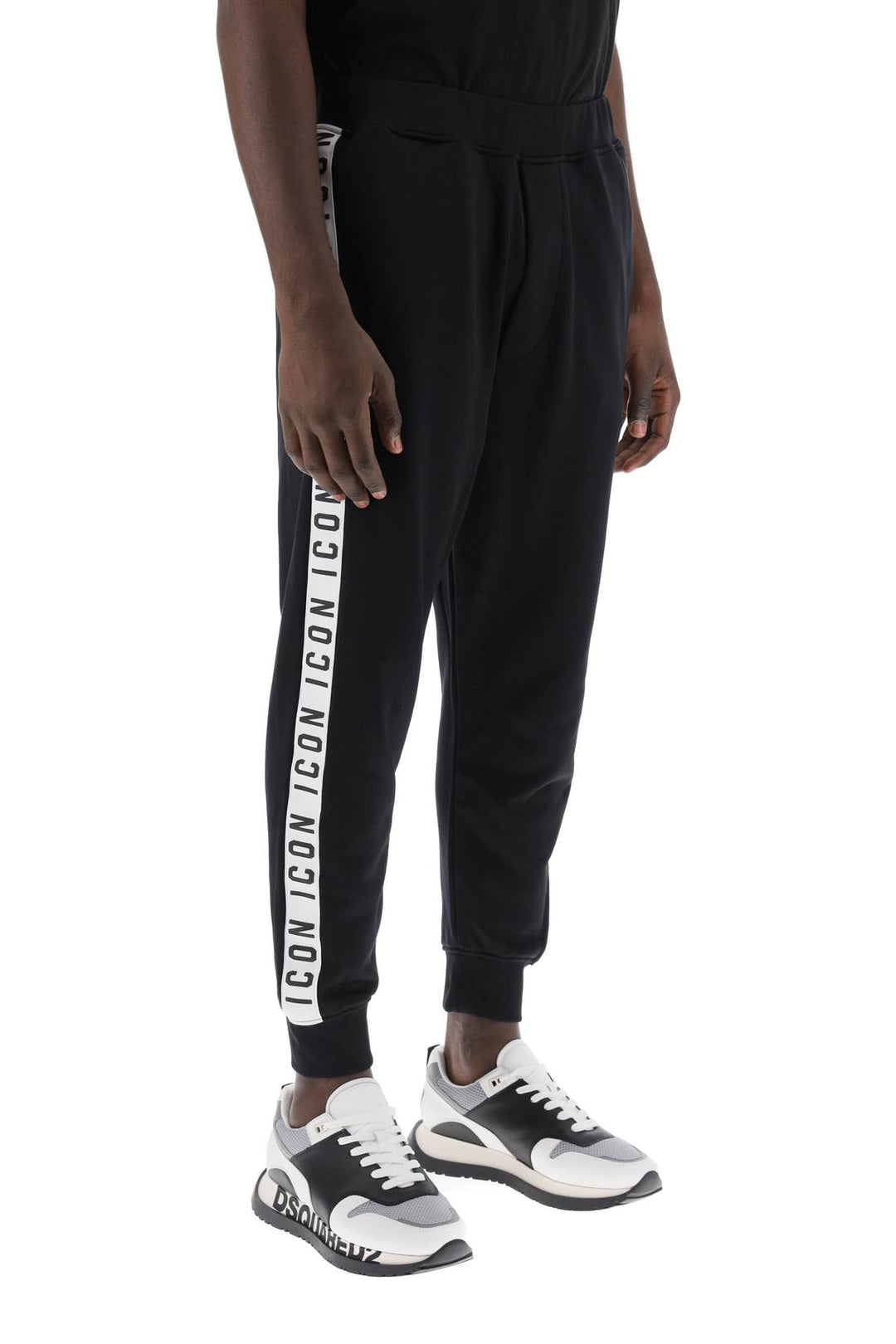 Dan Joggers With Icon Bands - Dsquared2 - Men