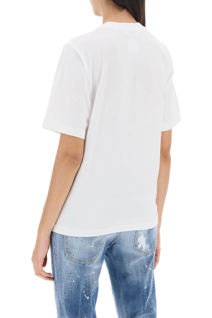 Icon Crew Neck T Shirt - Dsquared2 - Women