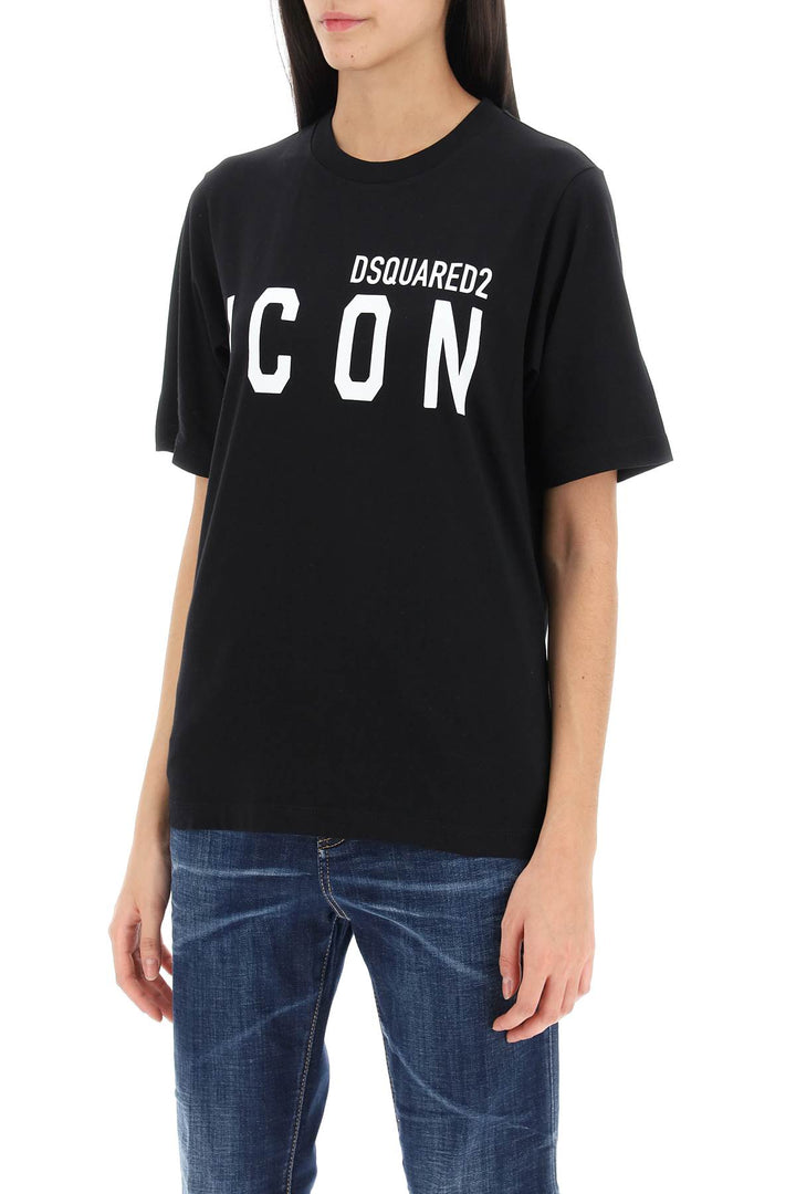 Icon Crew Neck T Shirt - Dsquared2 - Women