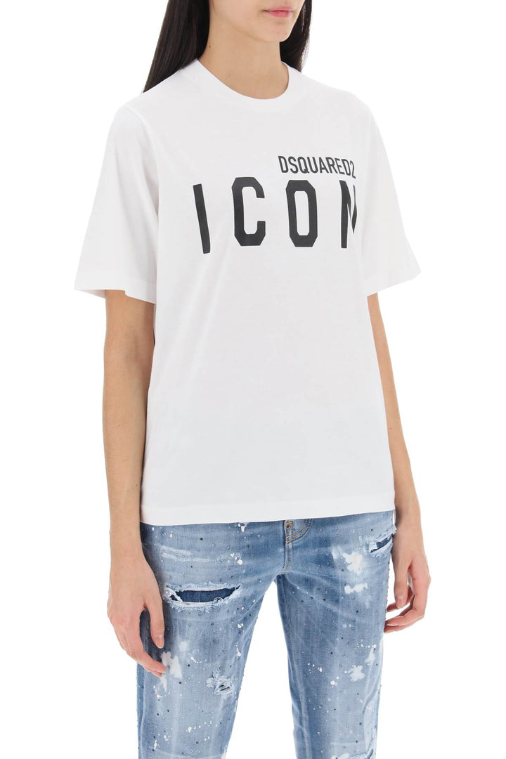 Icon Crew Neck T Shirt - Dsquared2 - Women