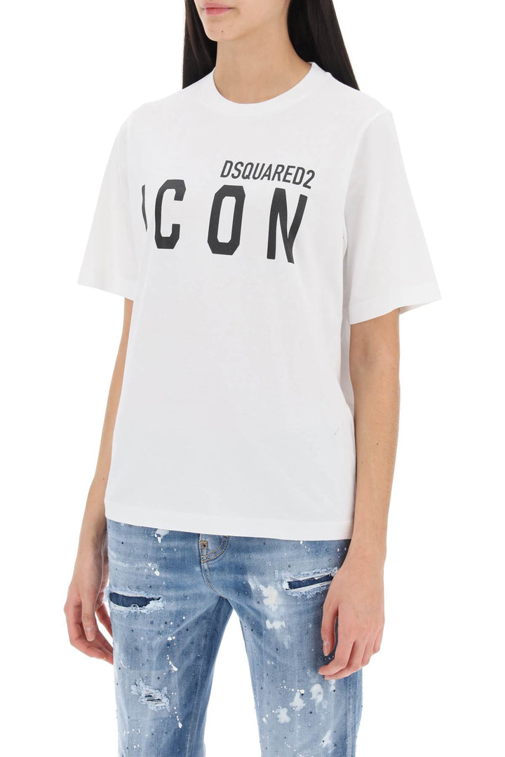 Icon Crew Neck T Shirt - Dsquared2 - Women