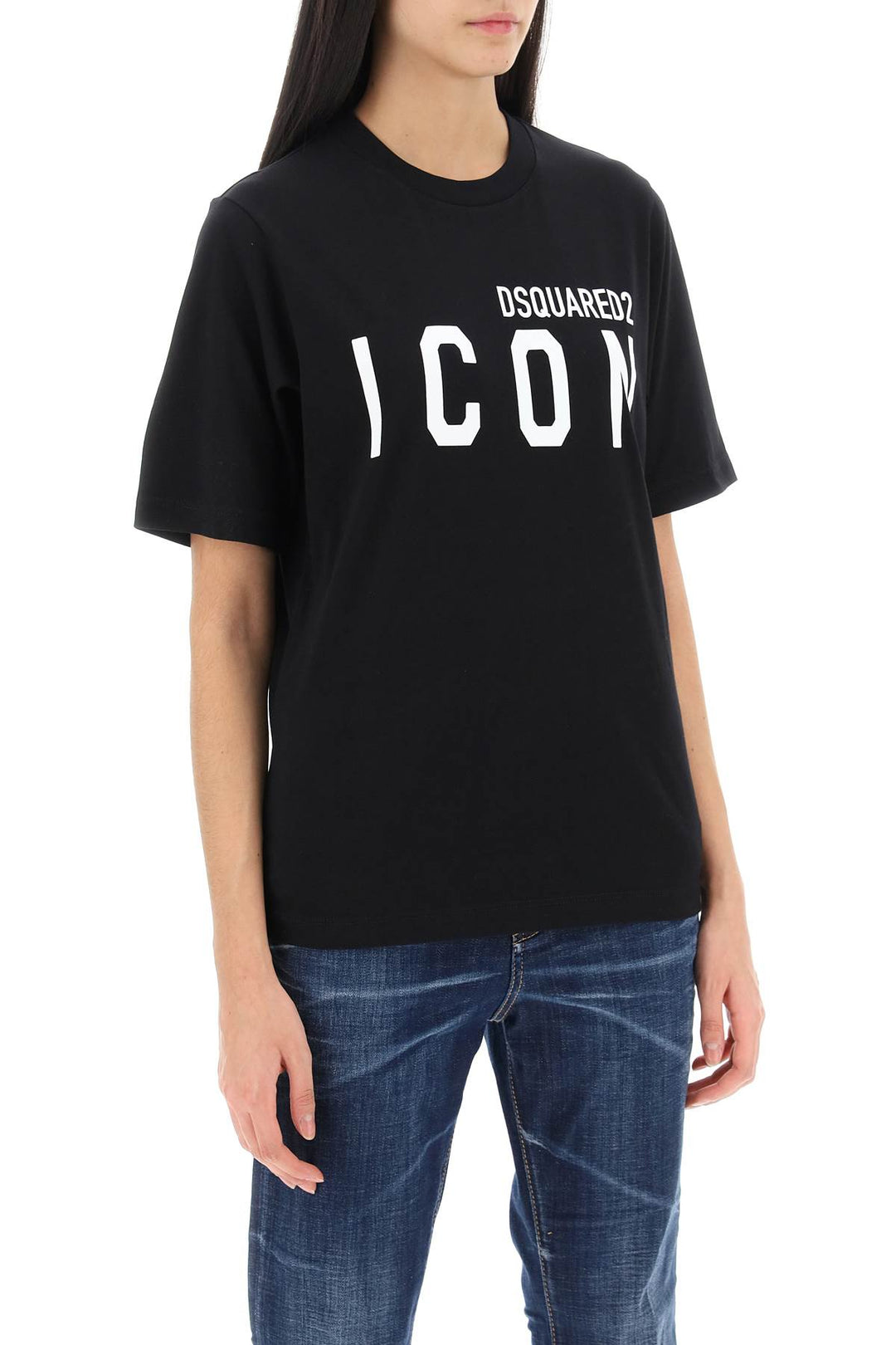 Icon Crew Neck T Shirt - Dsquared2 - Women