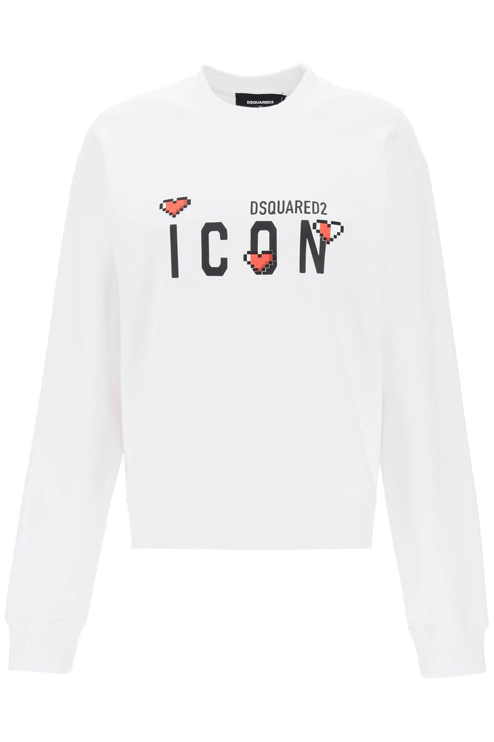 Icon Game Lover Sweatshirt - Dsquared2 - Women