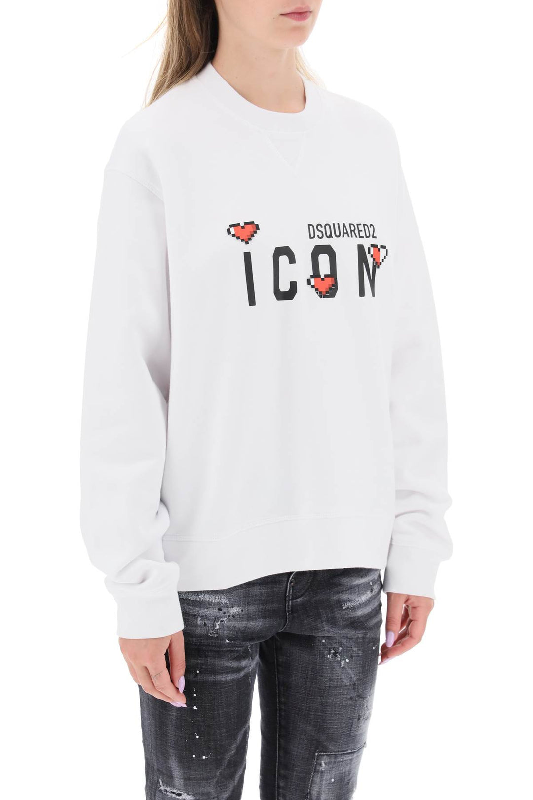 Icon Game Lover Sweatshirt - Dsquared2 - Women