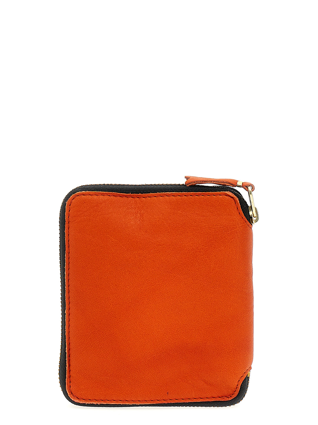 Washed Wallets, Card Holders Orange