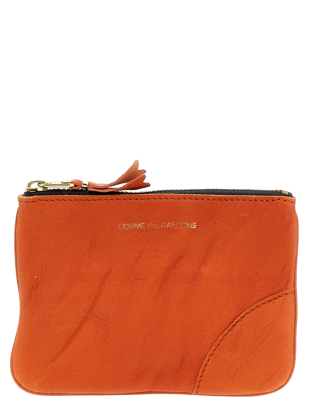 Washed Wallets, Card Holders Orange