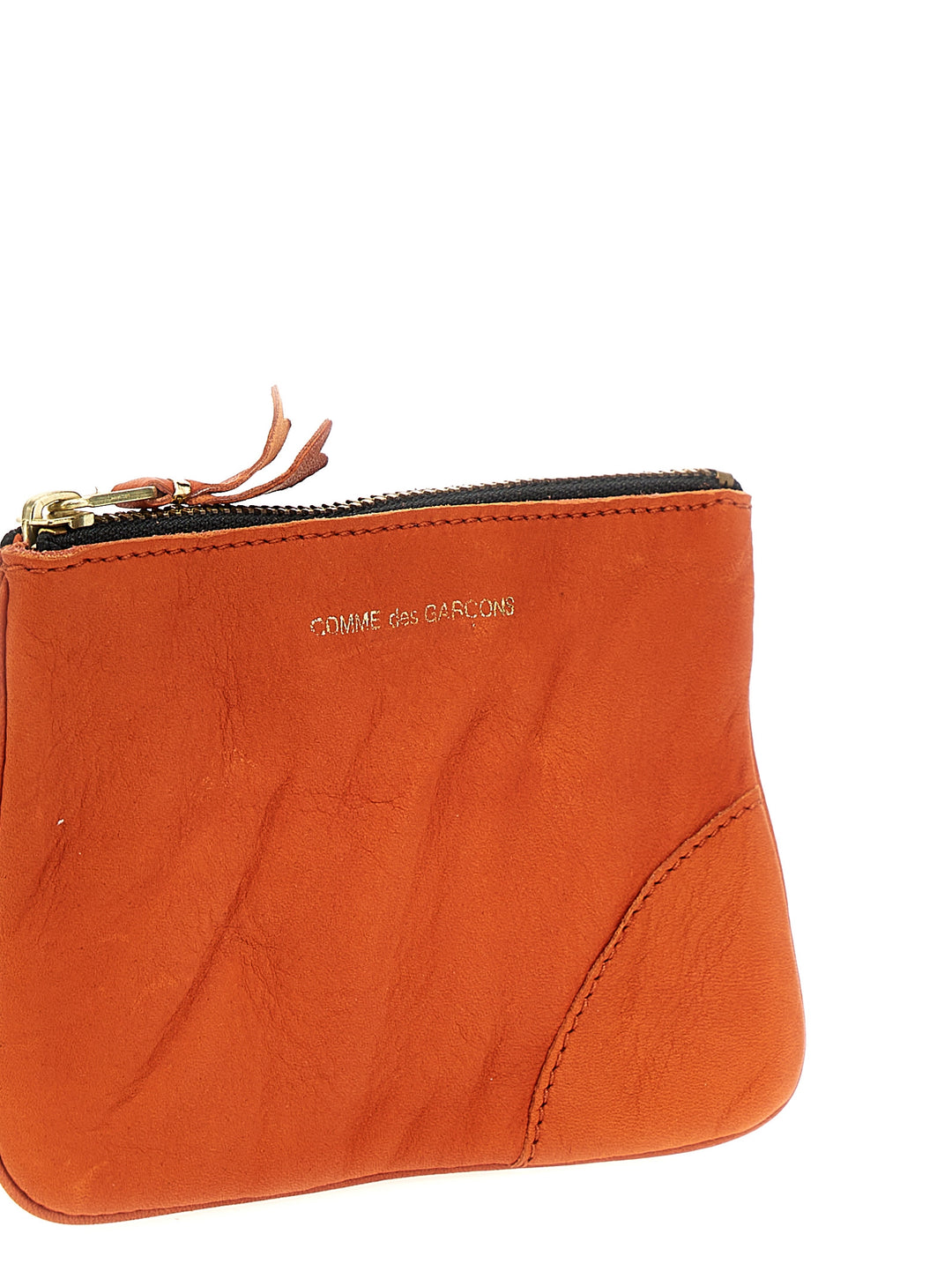 Washed Wallets, Card Holders Orange