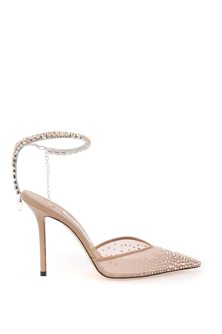 Saeda 100 Pumps With Crystals - Jimmy Choo - Women