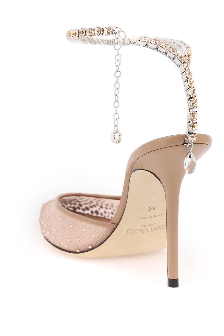 Saeda 100 Pumps With Crystals - Jimmy Choo - Women