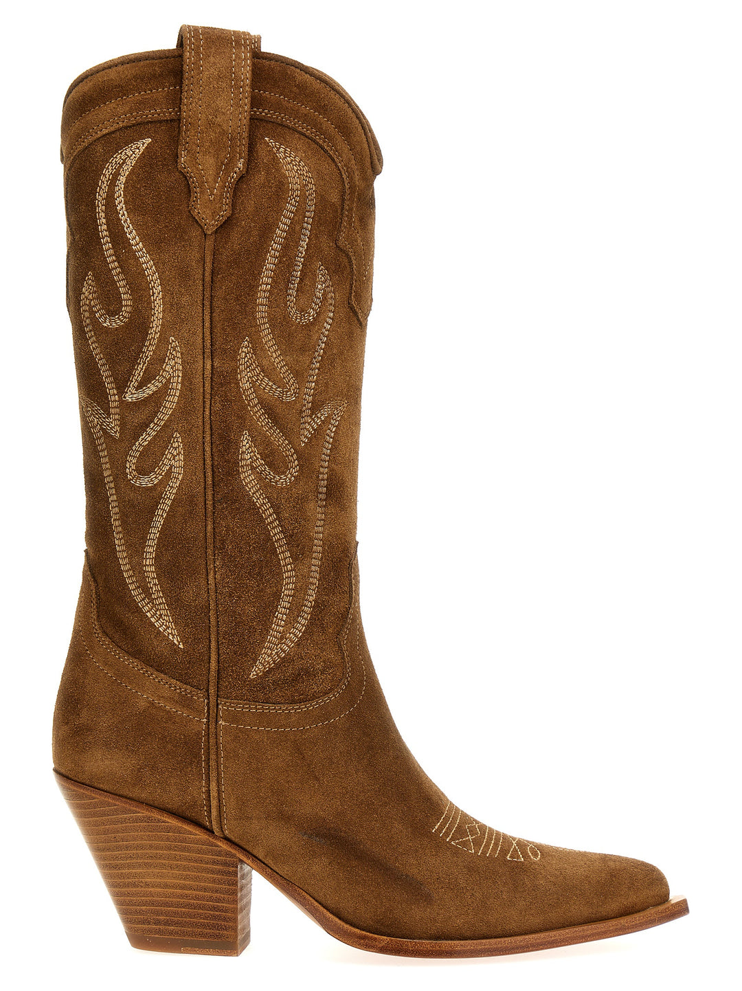 Santa Fe Boots, Ankle Boots Beige