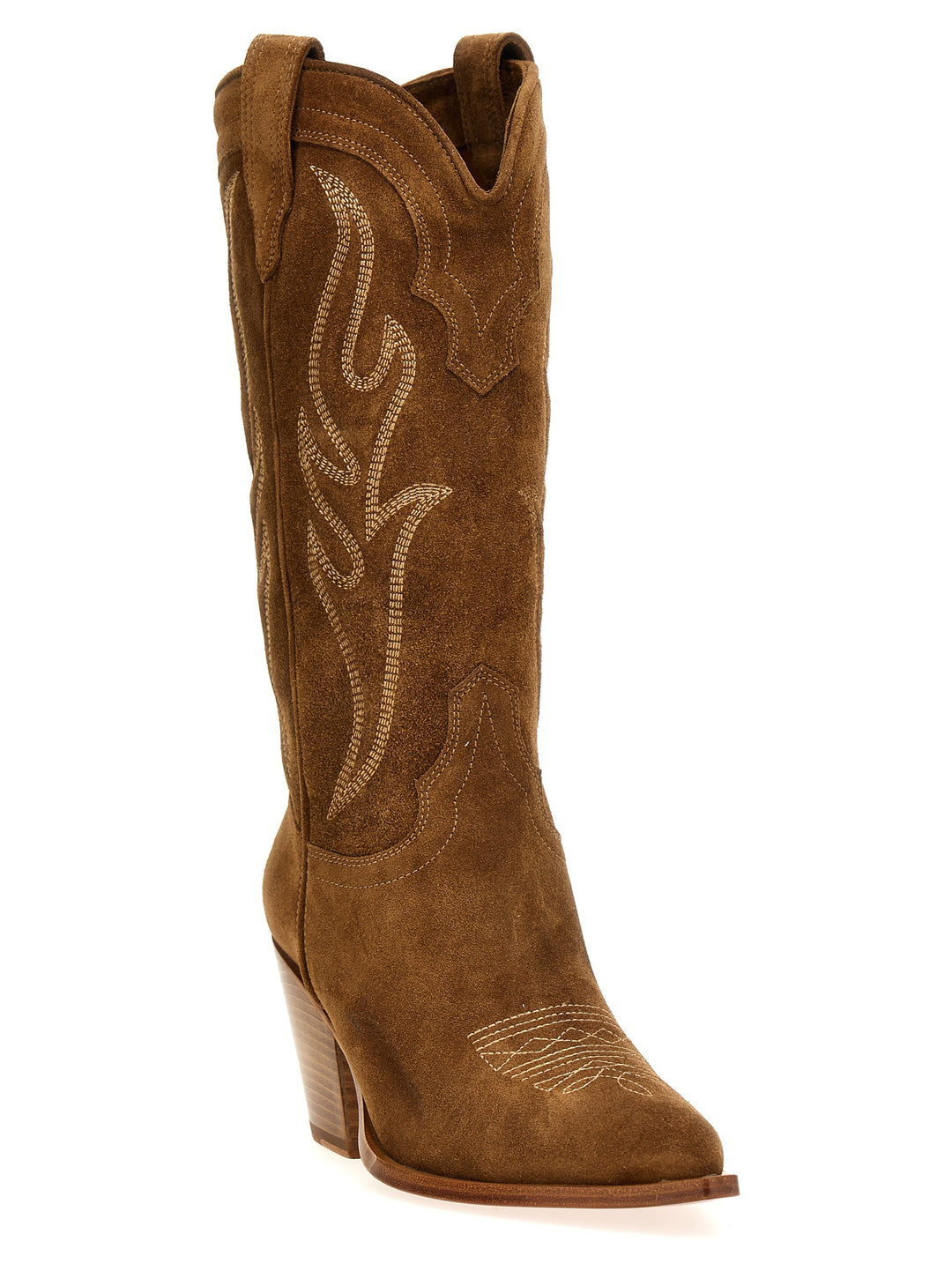 Santa Fe Boots, Ankle Boots Beige