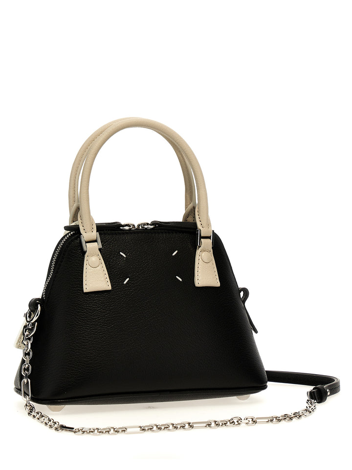 5ac Classique Micro Hand Bags White/Black