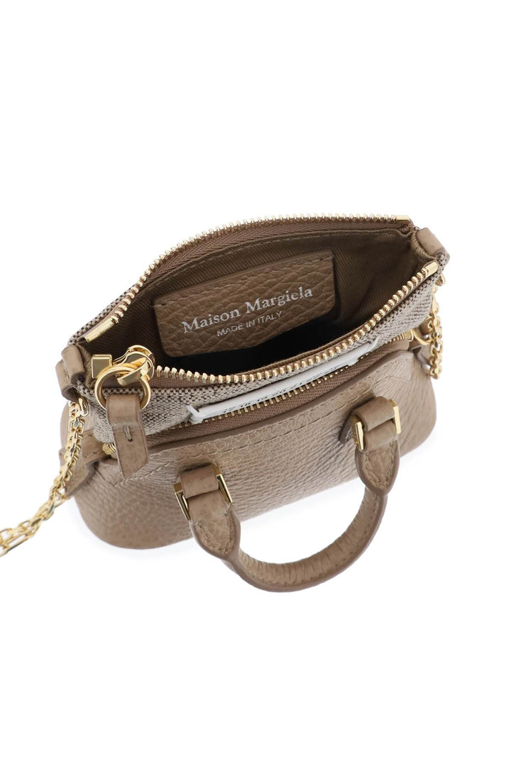 Grained Leather '5 Ac' Micro Bag - Maison Margiela - Women