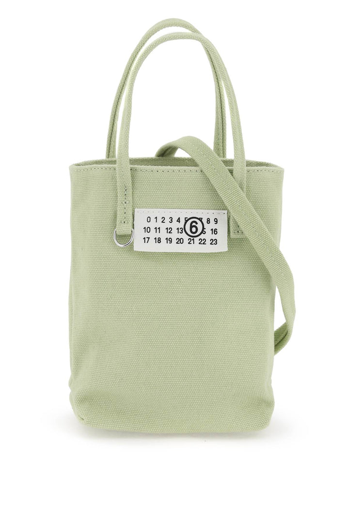 Canvas Mini Tote Bag - MM6 Maison Margiela - Women