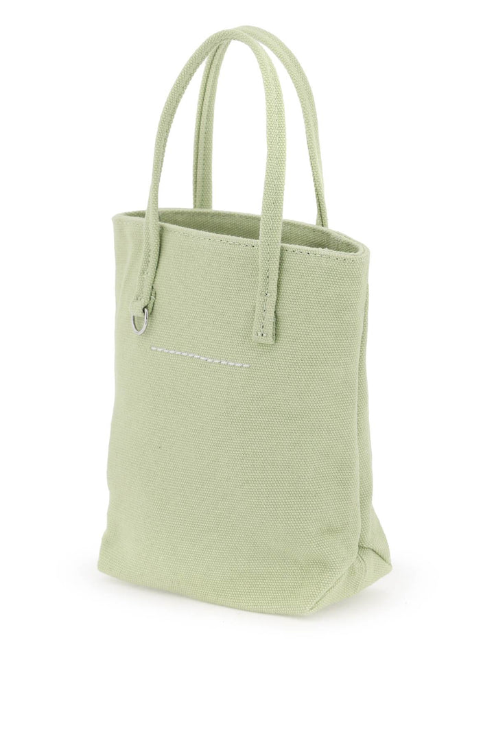 Canvas Mini Tote Bag - MM6 Maison Margiela - Women