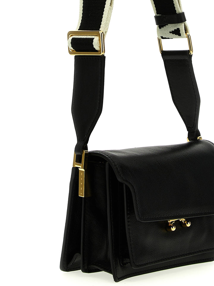 Trunk Soft Shoulder Bags Black